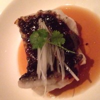 広東料理 センス - ハタフィレの黒豆スープ蒸し