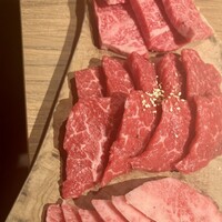 焼肉Garden MISAWA - 盛り合わせ、ロースやカルビ達