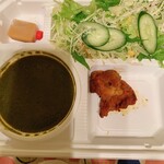 アジアンダイニング ダリマ - B弁当　ほうれん草チキンカレー 辛口