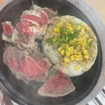 ペッパーランチ - お肉たっぷりビーフペッパーライスL 1090円