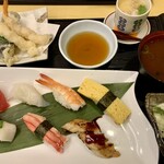 にぎり長次郎 - 料理写真:冬のおすすめランチDセット