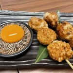 やき鳥 こころ - つくね 月見