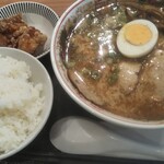 モテナス - 料理写真:新玉名ラーメンセット