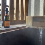 湯宿 季の庭 - 部屋の露天風呂