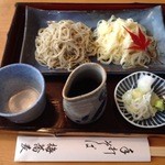 手打ちそば 梅蕎麦 - 二色せいろ