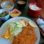 Ajidokoro Inaho - とんかつ定食