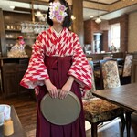 月のうさぎ - 矢絣袴の店員さん♡可愛い～♪♪♪