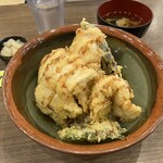 天ぷらの天神 - ランチのとり天丼