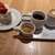 ISLAND STONE COFFEE ROASTERS - 料理写真:飲み比べセットとケーキ
