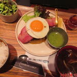 HAMBURG LABO - BMC黒和牛バーグセット　2200円(税込)