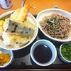 Washoku Sato - 大海老天丼セット1,373円