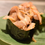 寿司 魚がし日本一 - 貝ひも２貫・赤貝（３００円）２０２３年１２月