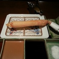 北新地　串かつ凡 - ズワイの串揚げ