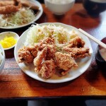 真ん円 - 料理写真:からあげ定食