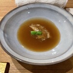 京中華 牧定 - フカヒレのスープ