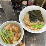 群青 - 阿波尾鶏つけ麺（1000円）