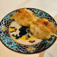 YAKITORI 燃 es - 【写真④】ふりそで(押岡地鶏)、かんずり載せ