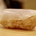 鮨 やすみつ - 墨烏賊 間に唐墨