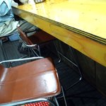 ラーメン人生JET600 - この椅子に座って食べました（*^-'）/