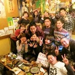 高山商店 - 人気の個室風のお座敷席は最大10名様ですが、仲良しで16名枚様まで可能！
みんなでワイワイ楽しめるよ♪浦和　居酒屋　飲み放題