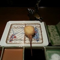 北新地　串かつ凡 - 和牛串