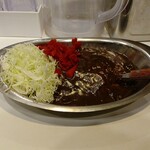 ゴーゴーカレー - 福神漬けを乗せて