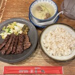 味の牛たん 喜助 横浜ランドマーク店 - 特切り厚焼定食 3枚6切