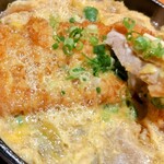 茶寮 ふ川 - 道産豚鉄鍋かつとじ膳