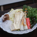 Kirakira Sakaba - 火鍋の野菜など