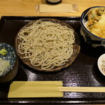 蕎麦といろり焼 創 - （2023/10月）蕎麦と旬菜天丼