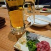 Izakaya Nikoya - お通しとビール