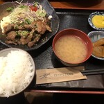 Azemichi - 牛焼き肉定食　1,100円