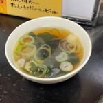 北海屋 - セットのスープ