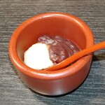 日本料理 馳惣 - 粟ぜんざい