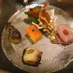 季一遊 - 秋思膳　旬彩（秋刀魚テルミドール、小茄子田楽焼など）