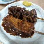 串の鬼ひげ - どて煮 （牛すじ ＆ 厚揚げ）