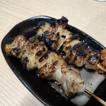 串の鬼ひげ - もつ焼き串  きくあぶら （最高♡♡♡）