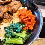 肉のヤマ牛 - 付け合せ野菜