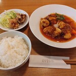 四川飯店 菜温 - 酢豚定食