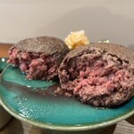 ほぐれ肉 けいしゅう - レアな仕上がり