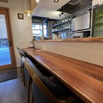 ほぐれ肉 けいしゅう - カウンター席