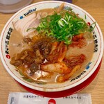 天下一品 - 総本店限定  牛すじキムチラーメン 並                          こってりスープ増量　@1,540