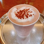 ANTICO CAFFE AL AVIS - ホットチョコレート ホイップクリーム トッピング (ミルク) ¥710(税込)