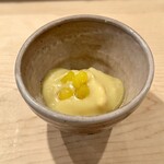 登喜和鮨 - 佐渡産女蟹　銀杏のすりながし