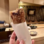 登喜和鮨 - 蟹春巻き寿司