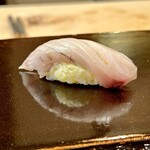 登喜和鮨 - サワラ背　塩〆