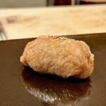 登喜和鮨 - 新潟いなり寿司　栗の甘露煮と胡桃入り