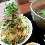 そば さくら - 塩で食べる天ばら丼