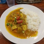 ブラウニー - 煮込み野菜カレー