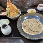 大黒庵 - そばとミニ天丼セット